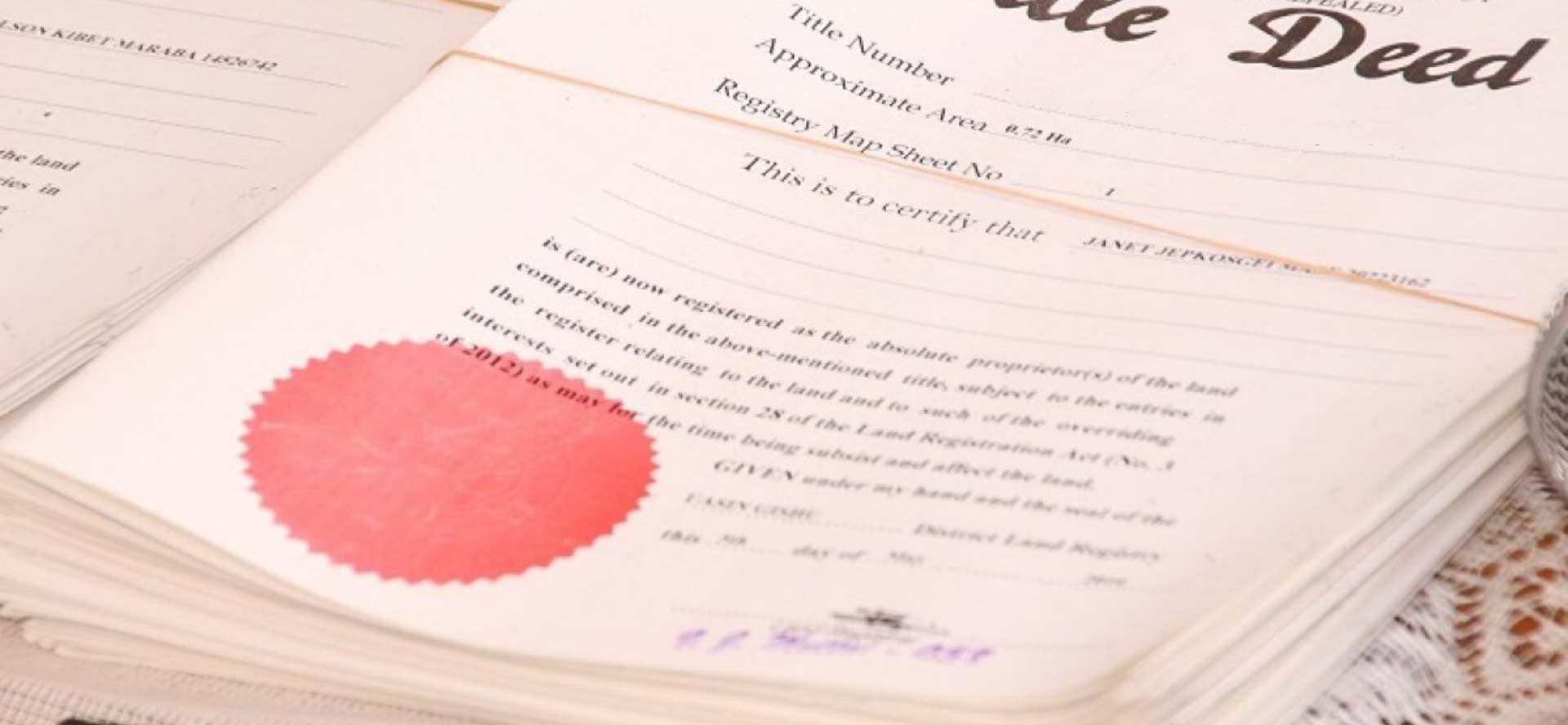 Sectional Properties Act